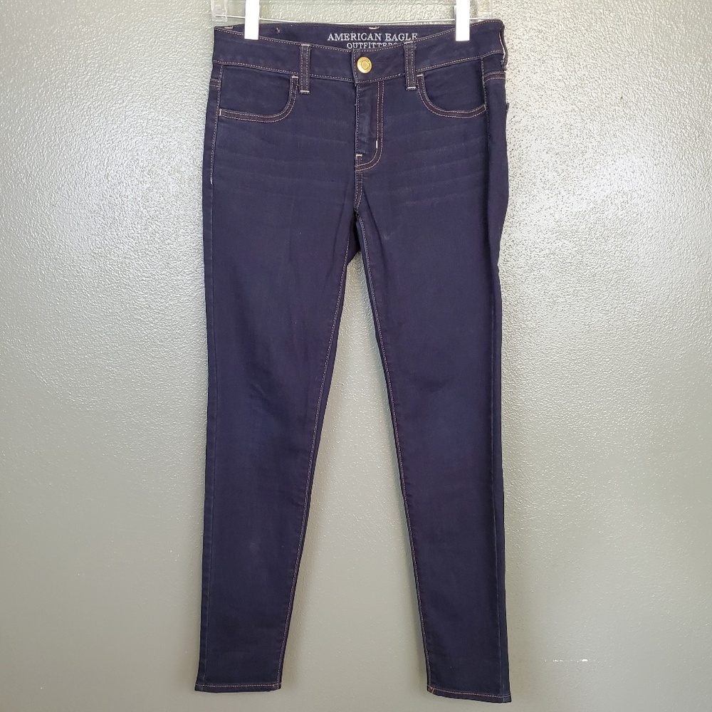 American Eagle Outfitters dark wash jegging N